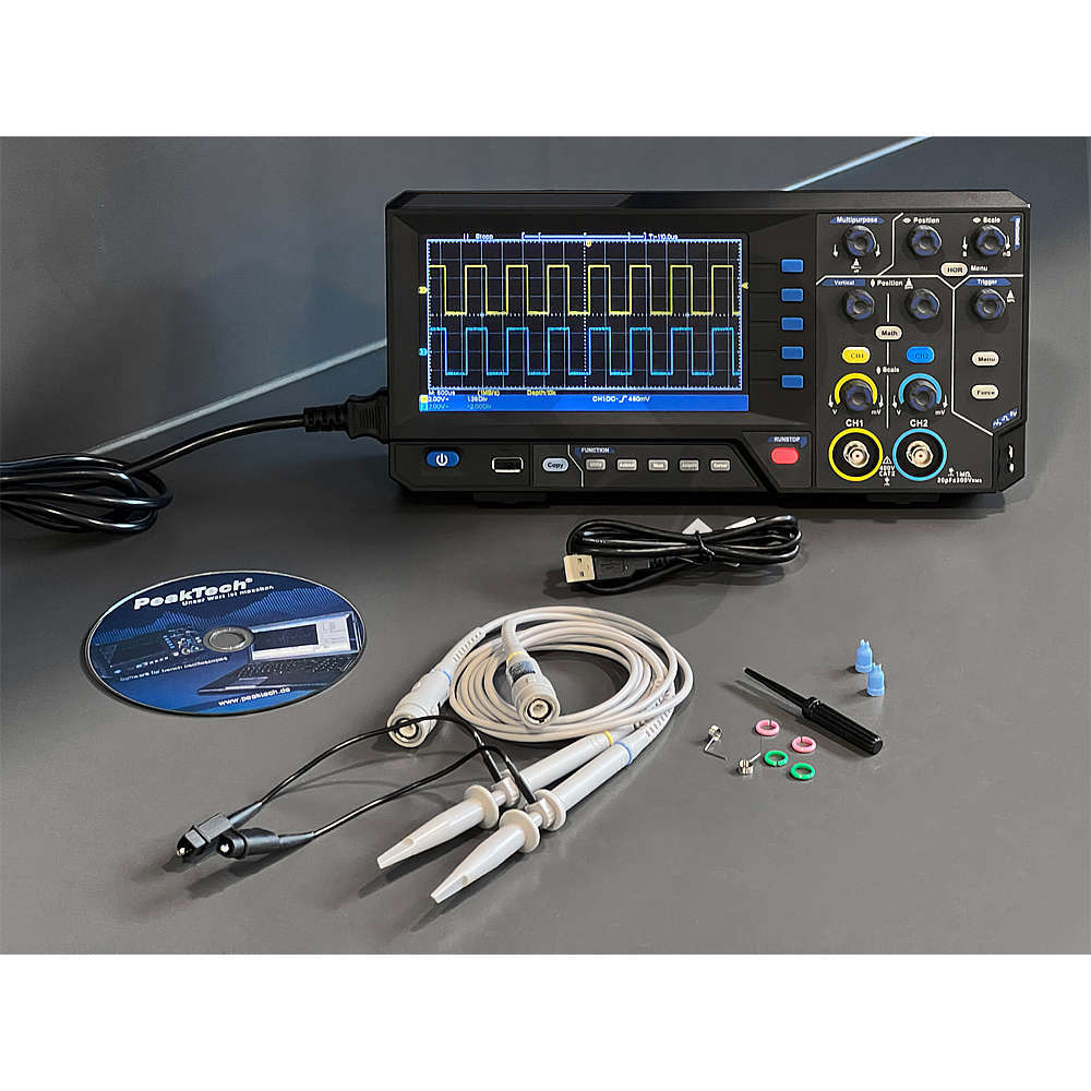 Oscilloscope numérique à mémoire