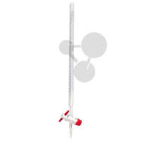 Burette de Mohr à robinet en PTFE 50 ml