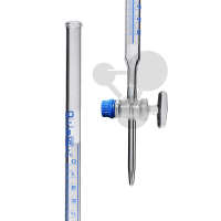 Burette Schellbach robinet en verre Classe B 50 ml/0,1