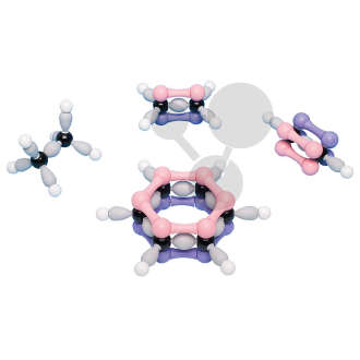 Ensemble de structures organiques orbitales Molyorbital™