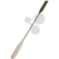 Spatule double inox 185 mm