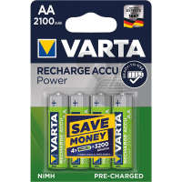 Piles rechargeables RC6 - AA - 1,2V (4)