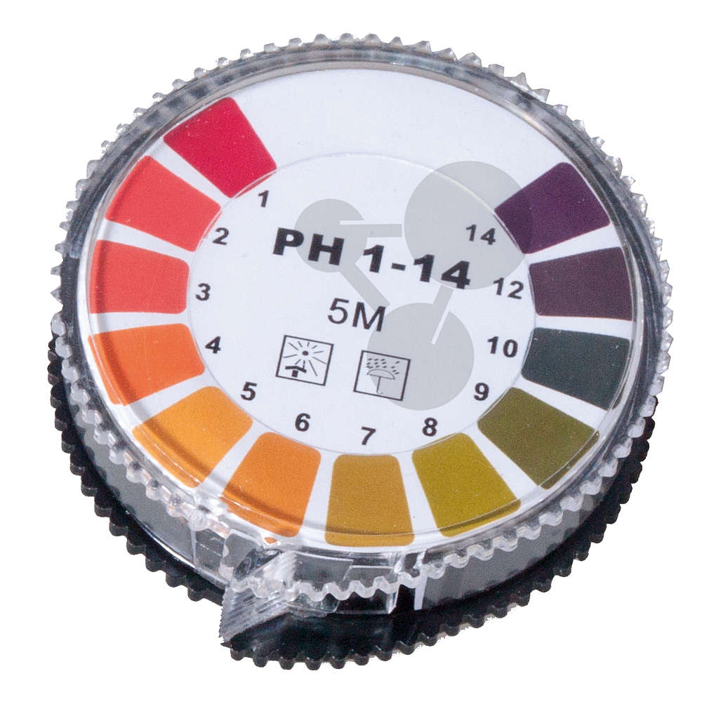 XLKJ Papier Indicateur de Mesure de pH, Rouleau De Bande De Papier De Test  Acide pH 1-14 Indicateurs De Gamme étendue : : Commerce, Industrie  et Science